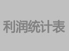 ERP软件利润表