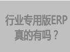 行业专用版erp软件系统